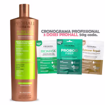 Imagem do produto Burix One Prohall 1 Litro +Cronograma Capilar Premium 3x50g