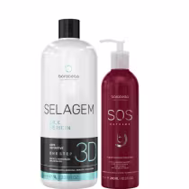 Imagem do produto Borabella Selagem 3D 1 Litro + SOS Extreme 240ml