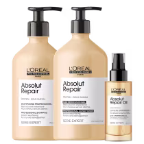Imagem do produto Kit L'Oréal Professionnel Absolut Repair Gold Quinoa + Protein Triple (3 Produtos)