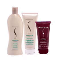 Imagem do produto Senscience Silk Moisture Shampoo 280ml + Condicionador 240ml + Moisture Lock 150ml