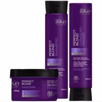 Imagem do produto iLike Perfect Blond Kit Loira Intensa - 3 Produtos