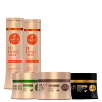 Imagem do produto Kit Haskell Shp/Cond Tutano +Máscaras Mand Muru Cav 300g