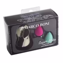 Imagem do produto KIT ESPONJAS 3D PARA MAQUIAGEM 3UN - MARCO BONI 8458