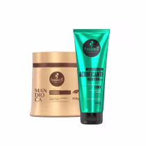 Imagem do produto Máscara Haskell Mandioca 500g + Supermáscara Acidificante