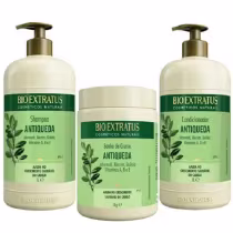 Imagem do produto Kit Bio Extratus Jaborandi Antiqueda Salon Trio (3 Produtos)