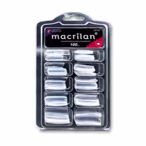 Imagem do produto Macrilan Quadrada Transparente - Unhas Postiças (100 Unidades)