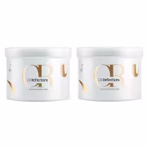 Duas unidades de máscara capilar Oil Reflections Wella Professionals;