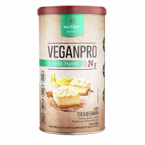 Suplemento Alimentar em Pó Nutrify VeganPro Proteína Vegetal 24g Torta de Banana 450g.
