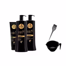Imagem do produto Kit Haskell Cavalo Forte Shampoo Cond 1L + Leave +Cumbuca