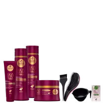 Imagem do produto Kit Haskell Liso com Força Completo 300ml +Kit Presente