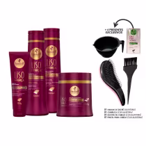 Imagem do produto Kit Haskell Liso com Força Completo 500ml +Kit Presente
