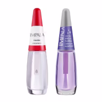 Imagem do produto Kit Esmalte Impala Base + Extra Brilho 7,5ml