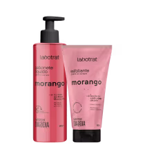 Imagem do produto Sabonete Líquido + Esfoliante Rosto e Corpo Labotrat Morango