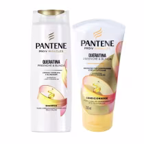 Imagem do produto Shampoo 175ml + Condicionador 150ml Pantene Pro-v Queratina Preenche e Blinda