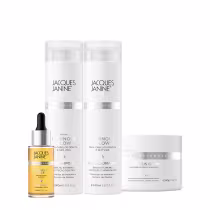 Imagem do produto Kit Jacques Janine Professionnel Luminous Glow Shampoo Condicionador Máscara e Miracle Oils Baobab (4 produtos)