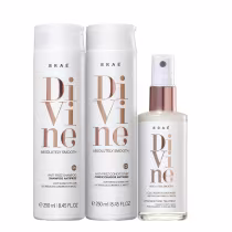 Kit Braé Divine Triple Care, 3 produtos.