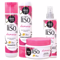 Imagem do produto Kit Salon Line Meu Liso Demais C/4