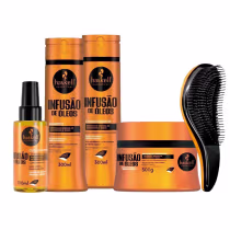 Imagem do produto Haskell Infusão De Óleos Trio 300ml +Óleo Nutritivo +Escova