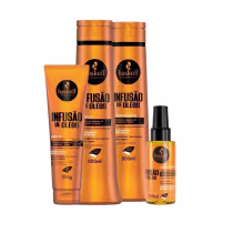 Imagem do produto Kit Haskell Infusão De Óleos 500ml Shp/Cond/Óleo Nutritivo