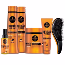 Imagem do produto Kit Haskell Lançamento Infusão De Óleos 500ml Completo +Escova