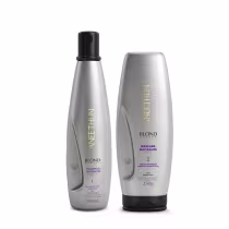 Imagem do produto KIT MATIZANTE BLOND SYSTEM SHAMPOO 300ML E MASCARA 250G - ANEETHUN