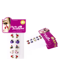 Imagem do produto Kit Arte Sedução Adesivos para Unhas 100% Artesanal (5 Cartelas)
