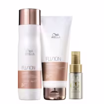 Imagem do produto Kit Wella Professionals Fusion Shine Light (3 Produtos)