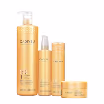 Imagem do produto Kit Cadiveu Professional Nutri Glow Booster Fluido Shampoo Condicionador e Máscara (4 produtos)