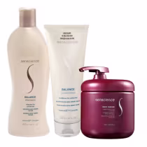 Imagem do produto Senscience Balance Shampoo 280ml + Condicionador 240ml + Inner Hidratação 500ml