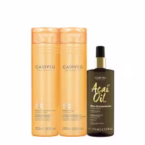Imagem do produto Kit Cadiveu Professional Nutri Glow Duo P e Açaí Oil 110 (3 produtos)