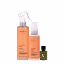 Imagem do produto Kit Cadiveu Professional Bye Bye Frizz Selagem Gradativa Leave-in e Açai Oil (3 produtos)