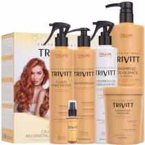 Imagem do produto Kit Profissional Trivitt + Fluido para Escova + Power Oil