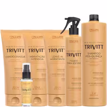Imagem do produto Kit Trivitt para Hidratação em casa com 6 produtos
