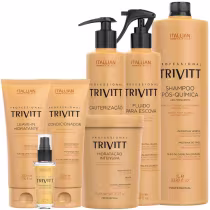 Imagem do produto Kit Trivitt Profissional com 7 Produtos - Hidratação e Cauterização