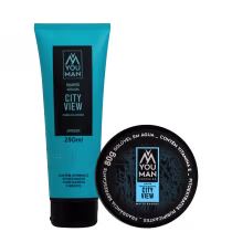 Imagem do produto Kit da linha City View | pomada para cabelo efeito matte + shampoo anticaspa