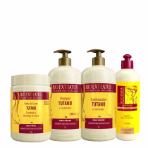 Imagem do produto Kit Bio Extratus Tutano Shampoo Condicionador Máscara e Finalizador (4 produtos)