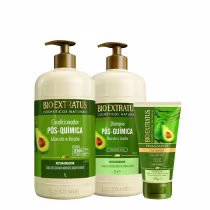Imagem do produto Kit Bio Extratus Pós-Química Trio Finalizador Salão (3 Produtos)