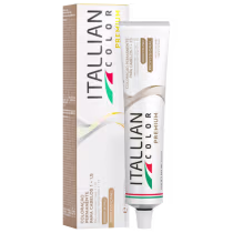 Imagem do produto Itallian Hairtech Color Premium Louro Claro Cobre Dourado 8.43 - Coloração Permanente 60g