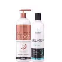 Borabella Cauter Gloss 500ml + Selagem 3D Semi Definitiva 350ml