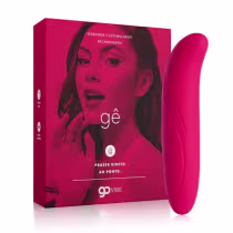 Imagem do produto Vibrador Recarregável Go Vibe Gê cor Rosa - 11,5cm x 3cm