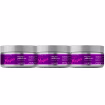 Imagem do produto Kit Lowell Liso Magico Máscara Hidratante Trio (3 Produtos)