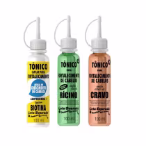 Imagem do produto Tonico Gota Dourada Queda de cabelos Biotina cravo e rícino