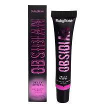 Imagem do produto Ruby Rose Obsidian Jelly Jewel Rhodonite - Bálsamo Labial 16g