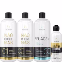 Imagem do produto Borabella Kit Não Chore Mais + Selagem 3x1L+ NeutraQuimic 90ml