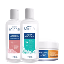 Imagem do produto Kit Cuidado Facial Minná Básico