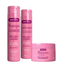 Kit Soft Hair Ceramidas com 3 Produtos