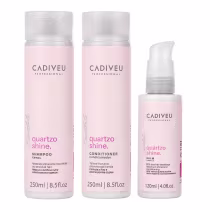 Imagem do produto Cadiveu Essentials KIT Limpeza + Balm finalizador Quartzo Shine