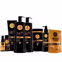 Imagem do produto Kit Haskell Cavalo Forte Completo 1 Litro 7 Itens +Refil200g