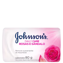 Imagem do produto Sabonete Johnson ´S Daily Care Rosas E Sandalo 80G