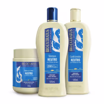 Imagem do produto Kit Bio Extratus Neutro Shampoo, Condicionador e Banho de Creme (500mL/g)